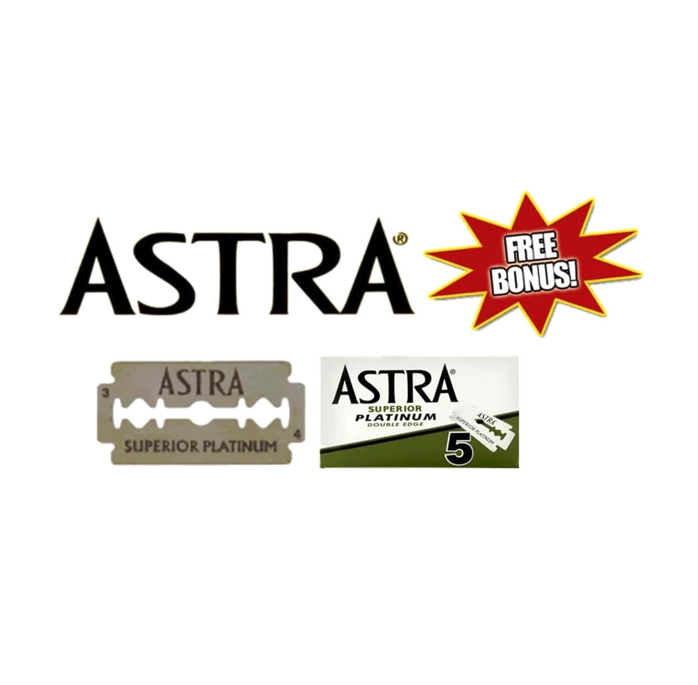 Astra Platinum Razor Blades