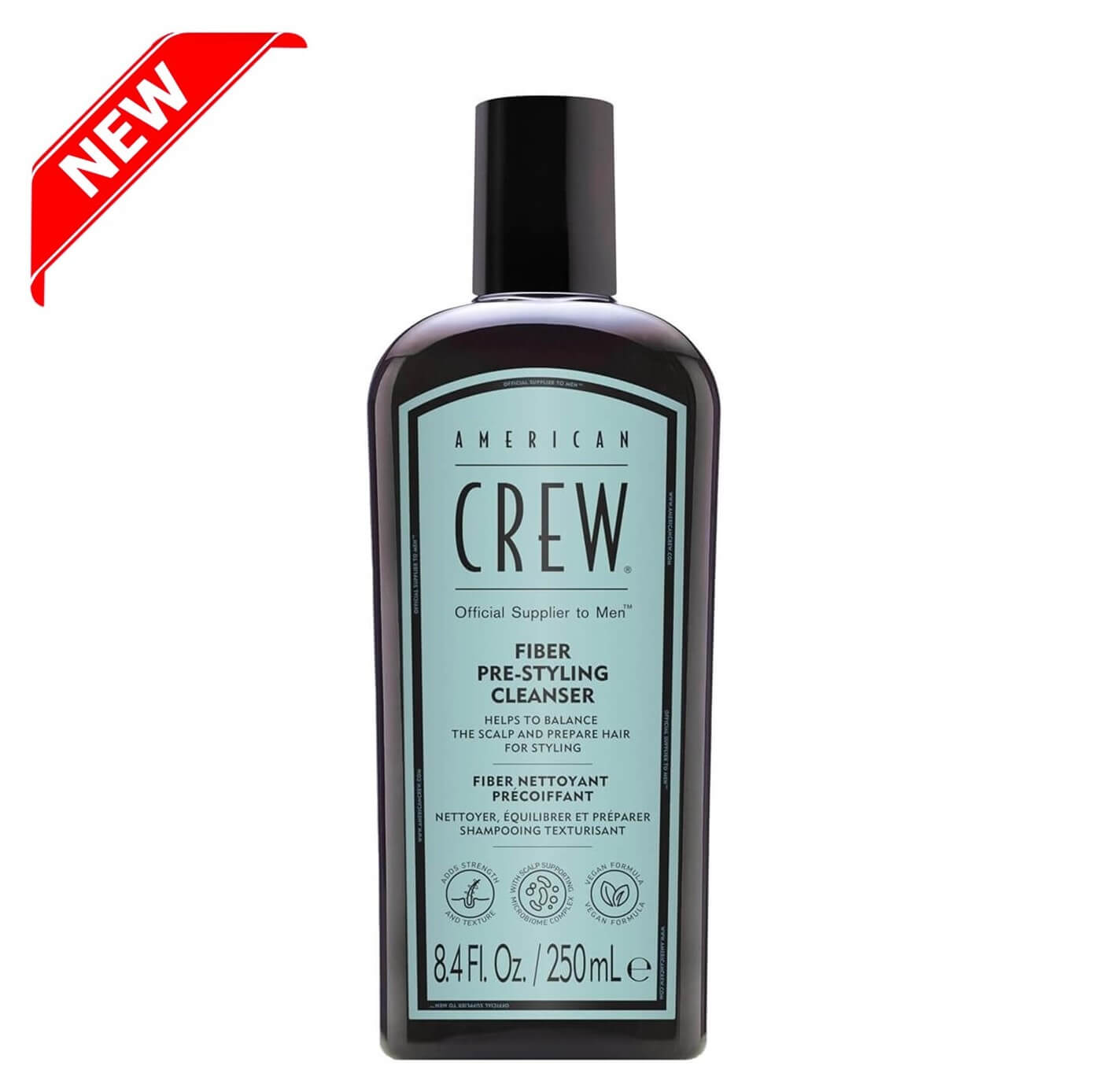 AMERICAN CREW Men's Fiber Pre-Styling Cleanser 250ml