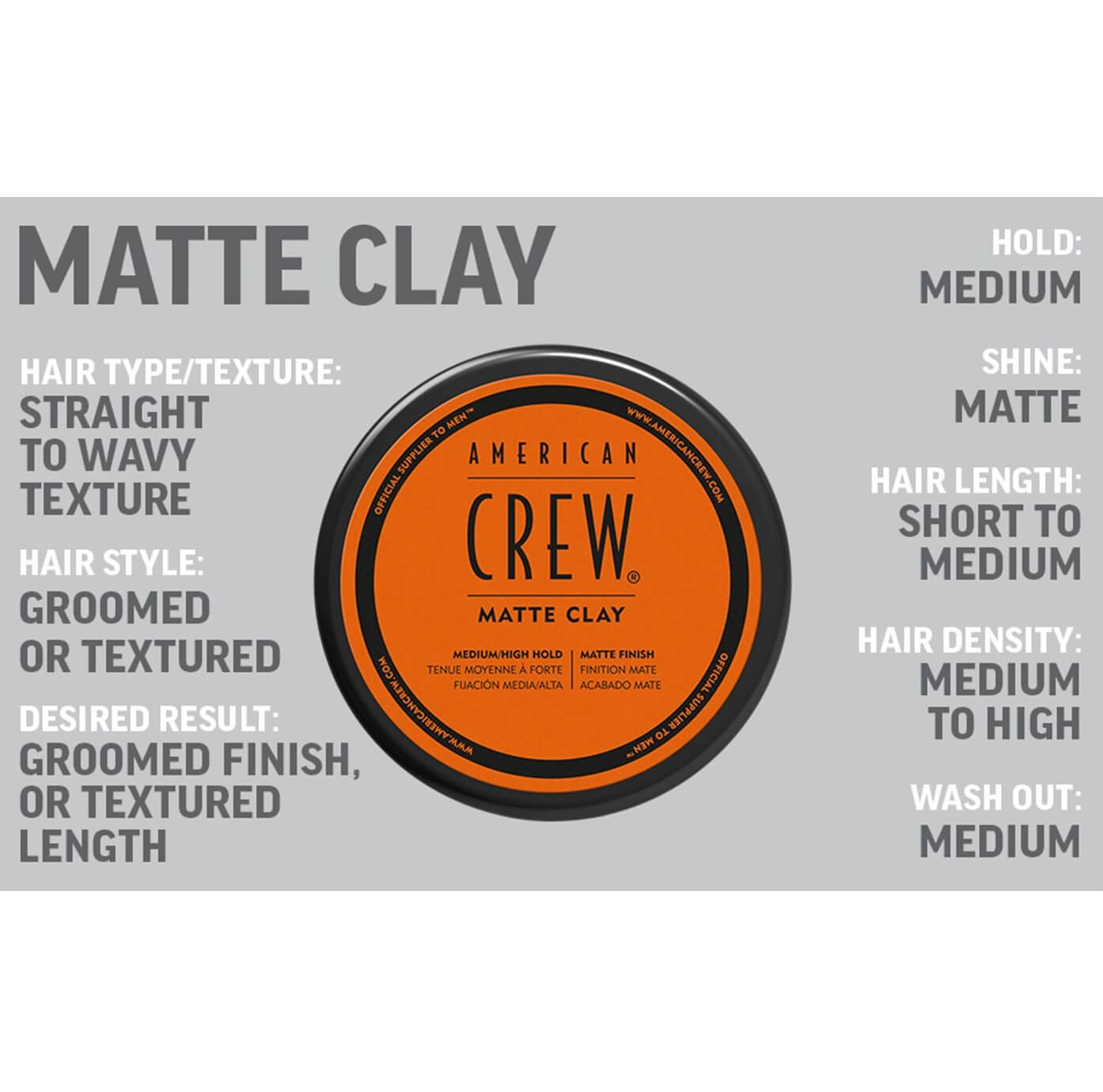 American Crew Matte Clay