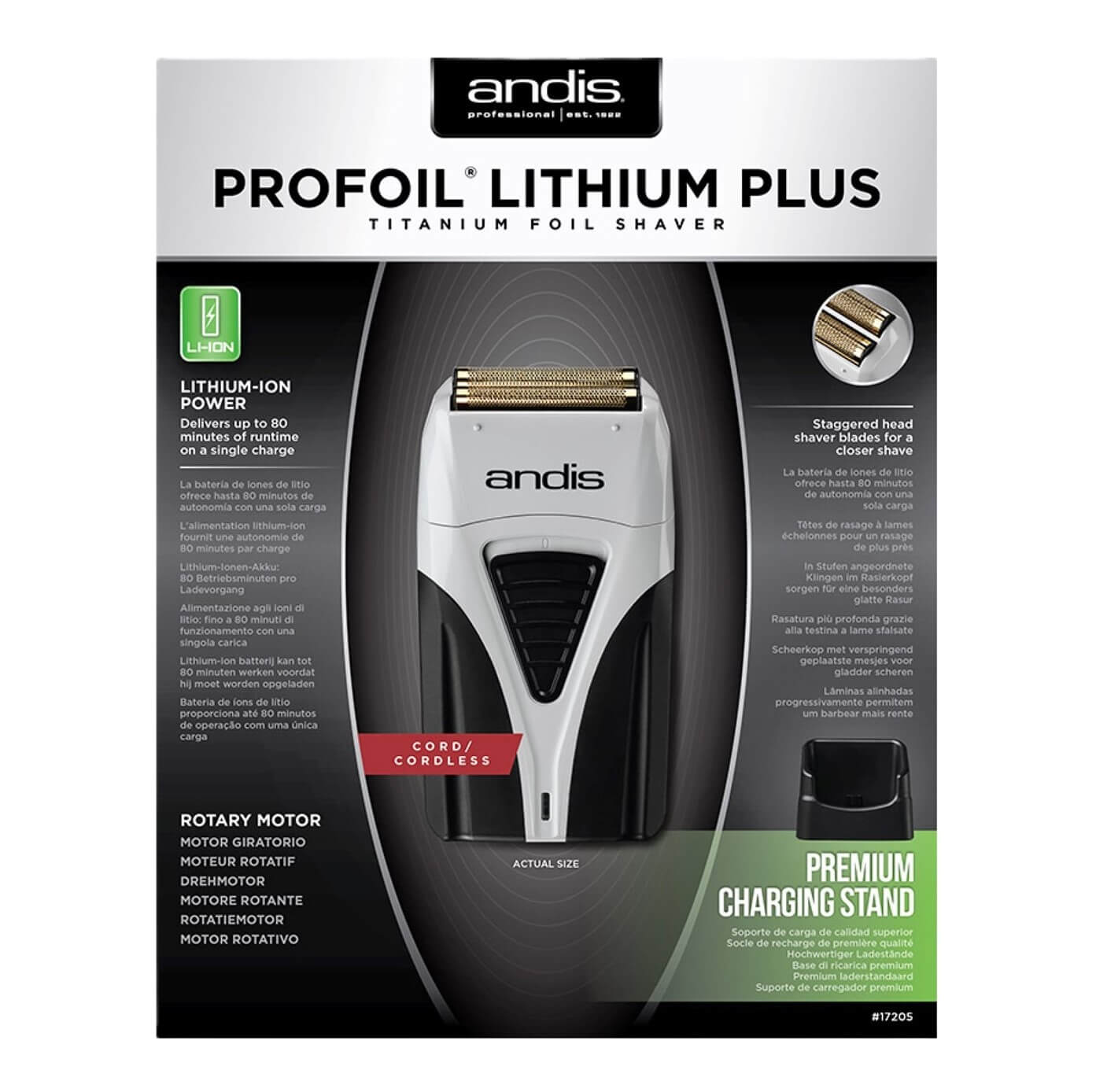 Andis Profoil Lithium Plus Shaver