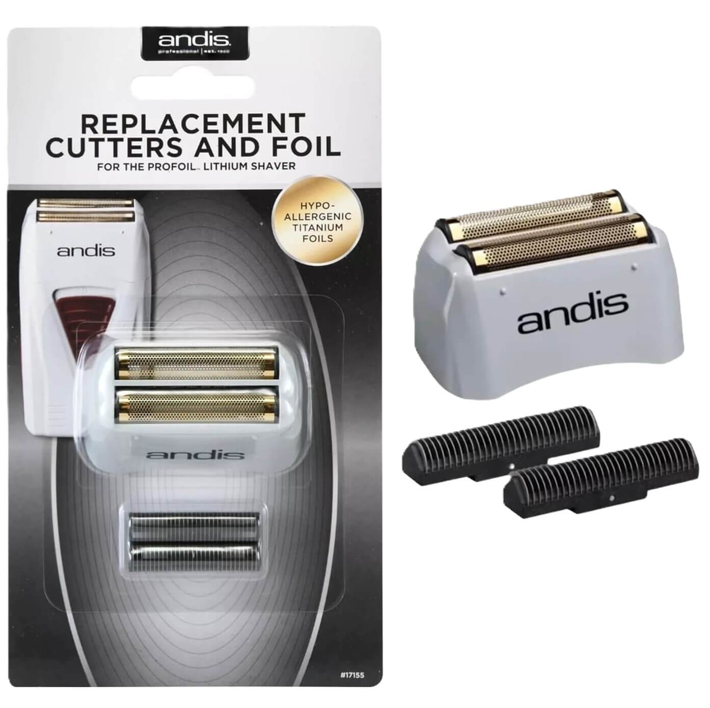 Andis Replacement Cutters and Foil 