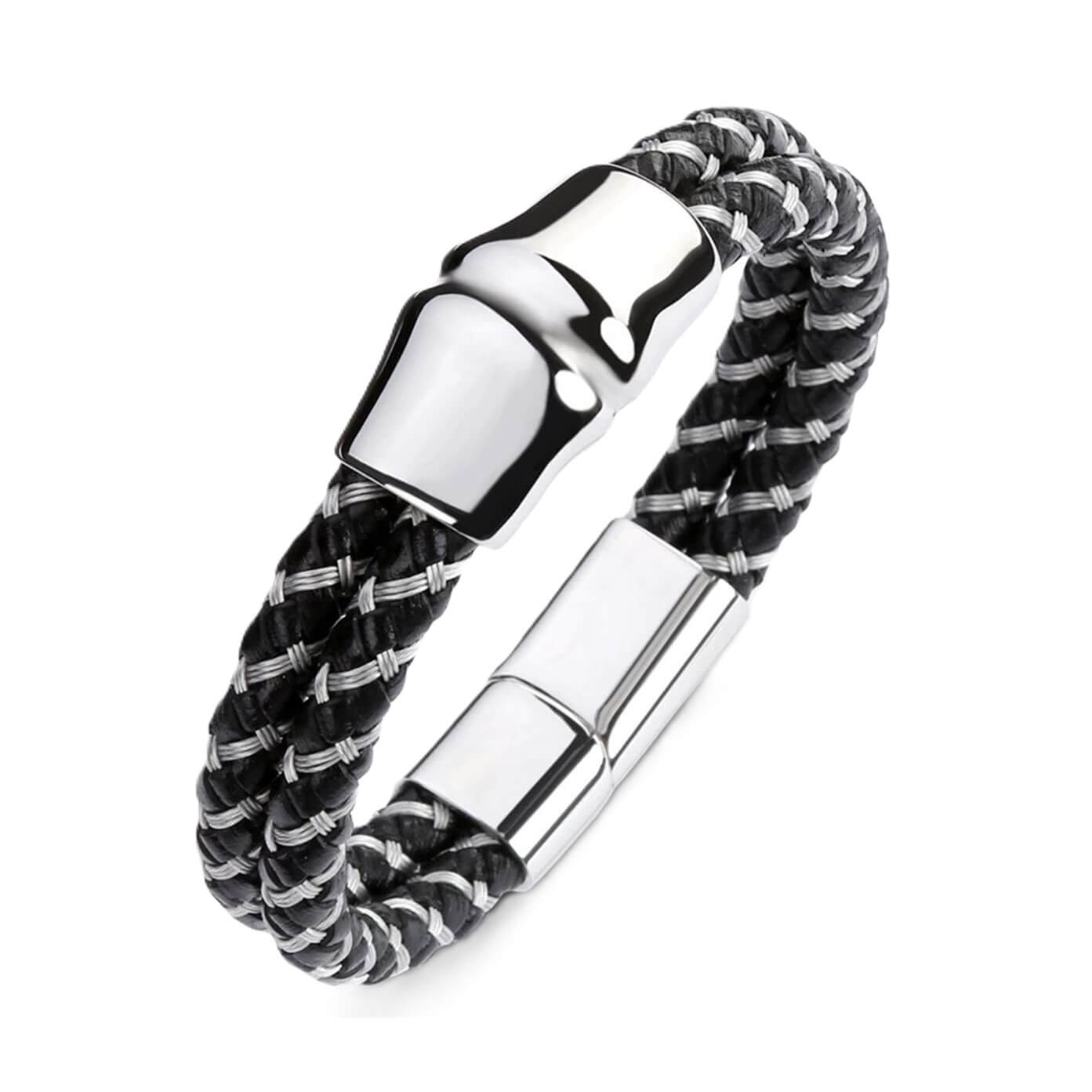 Mens Voguish Leather Bracelet