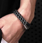 Mens Voguish Leather Bracelet