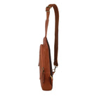 Pierre Cardin PC3711 Mens Leather Sling Bag/Cognac