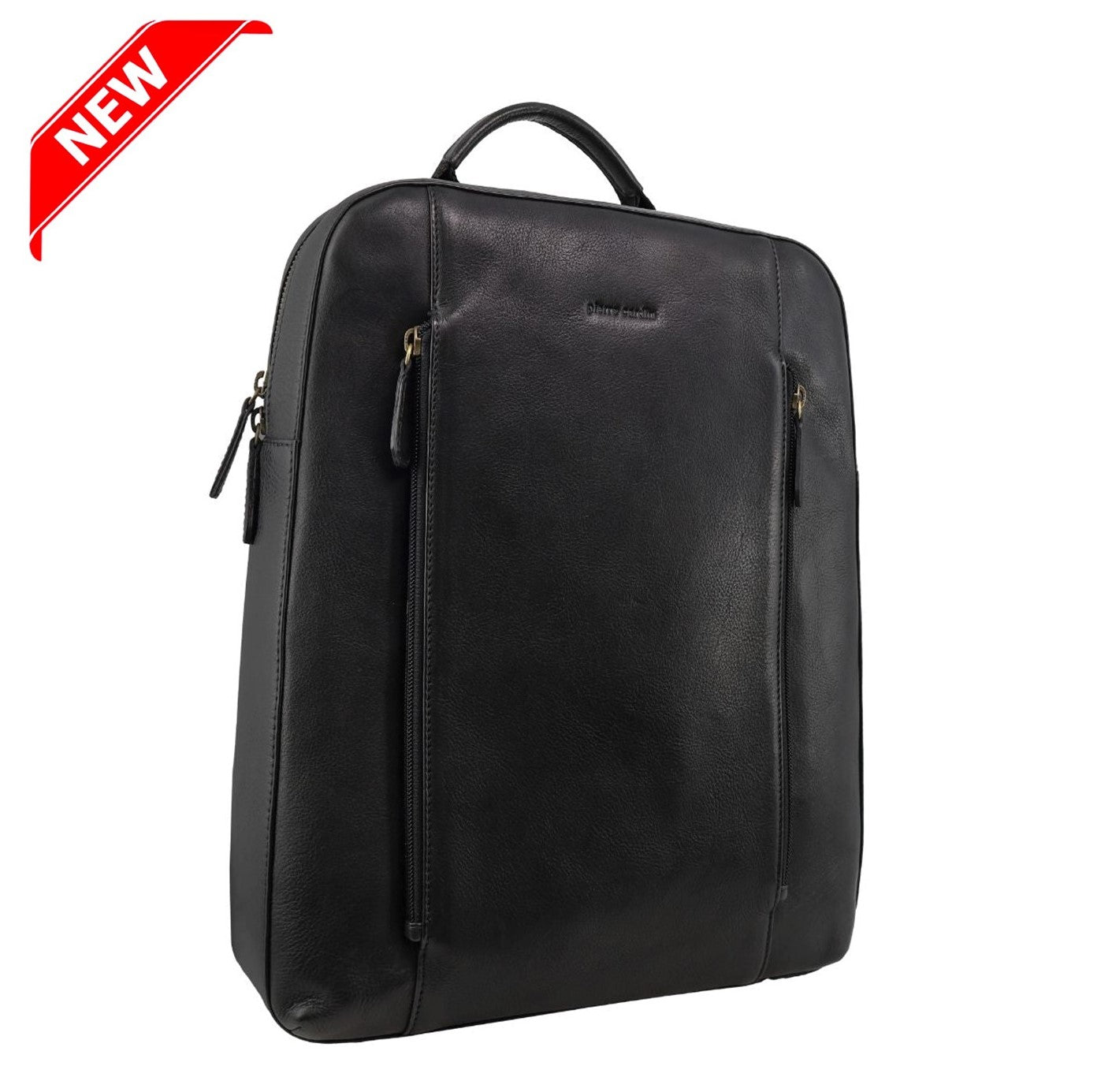 Pierre Cardin Mens Leather
Business/Laptop Backpack 