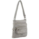 Pierre Cardin PC2417 Anti-Theft RFID Cross Body Bag/Taupe