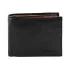 Pierre Cardin PC2632 Italian Leather Two Tone Wallet/Blk-Cognac