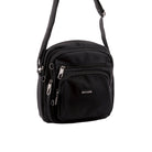 Pierre Cardin PC2890 Anti-Theft Nylon Cross Body Bag/Black