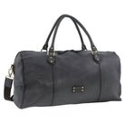 Pierre Cardin PC3335 Italian Leather Overnight-Travel Bag/Black