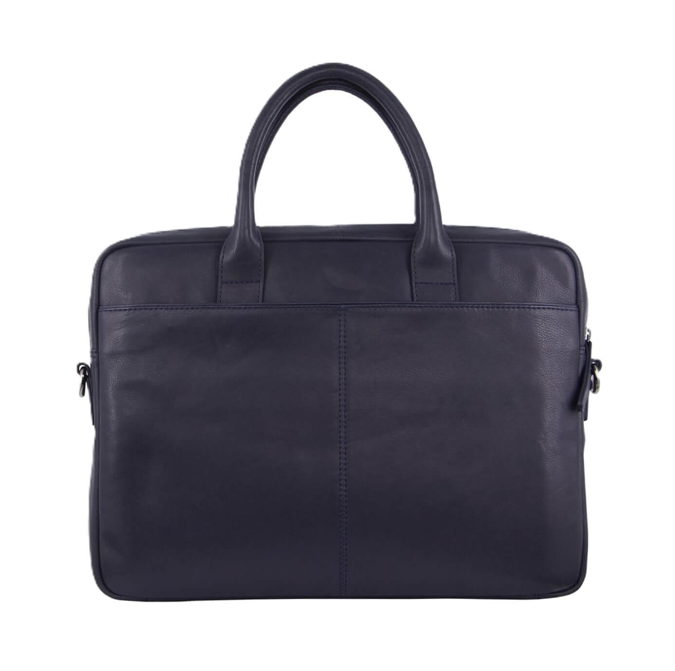 Pierre Cardin PC3504 Mens Leather Computer Bag/Navy