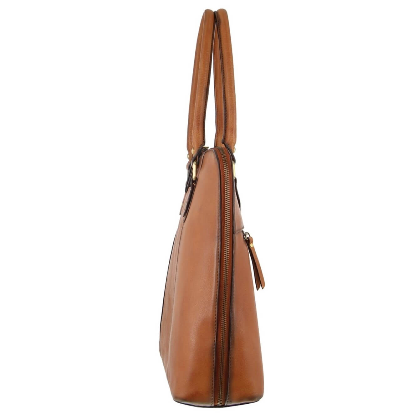 Pierre Cardin PC3519 Burnished Leather Computer-Business Bag/Tan