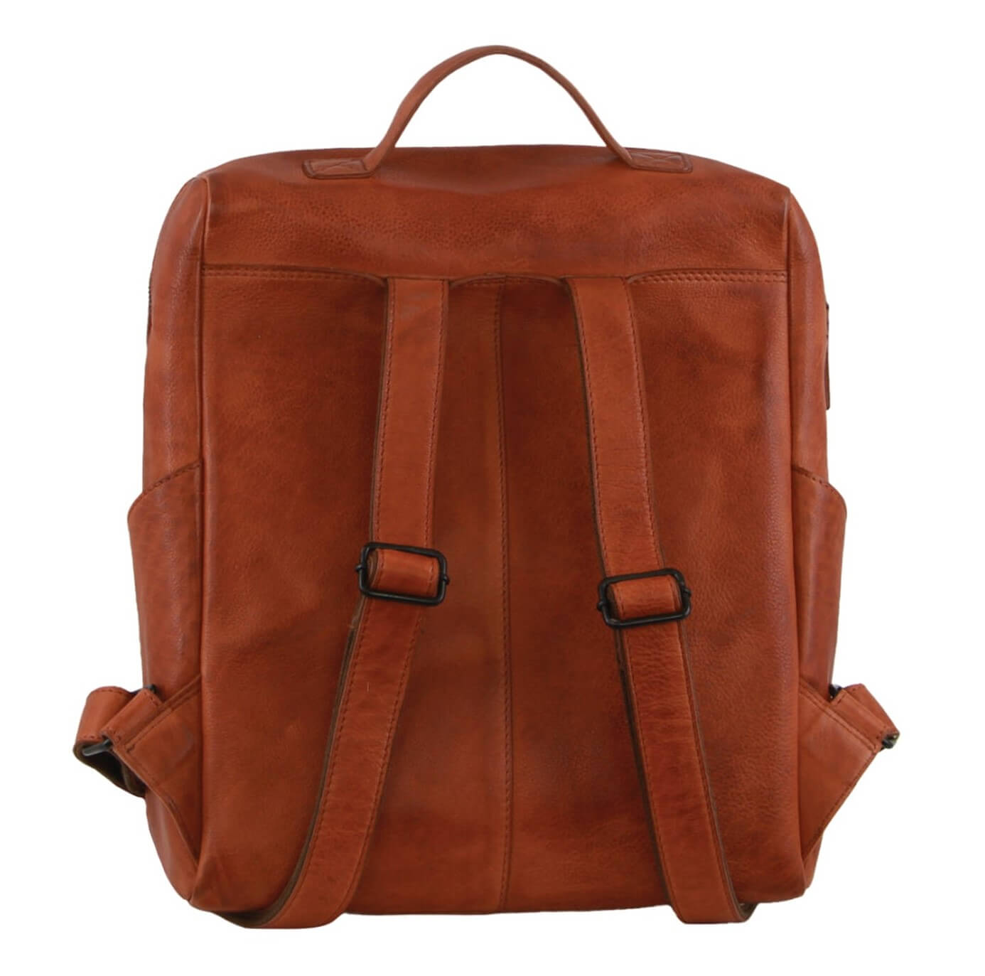 Pierre Cardin PC3714 Italian Leather Mens Backpack/Cognac