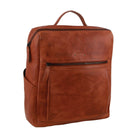 Pierre Cardin PC3714 Italian Leather Mens Backpack/Cognac