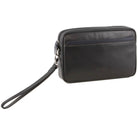 Pierre Cardin PC3826 Mens Leather Organiser Bag/Black-Navy