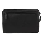 Pierre Cardin PC3875 Italian Leather Mens Organiser Bag/Black