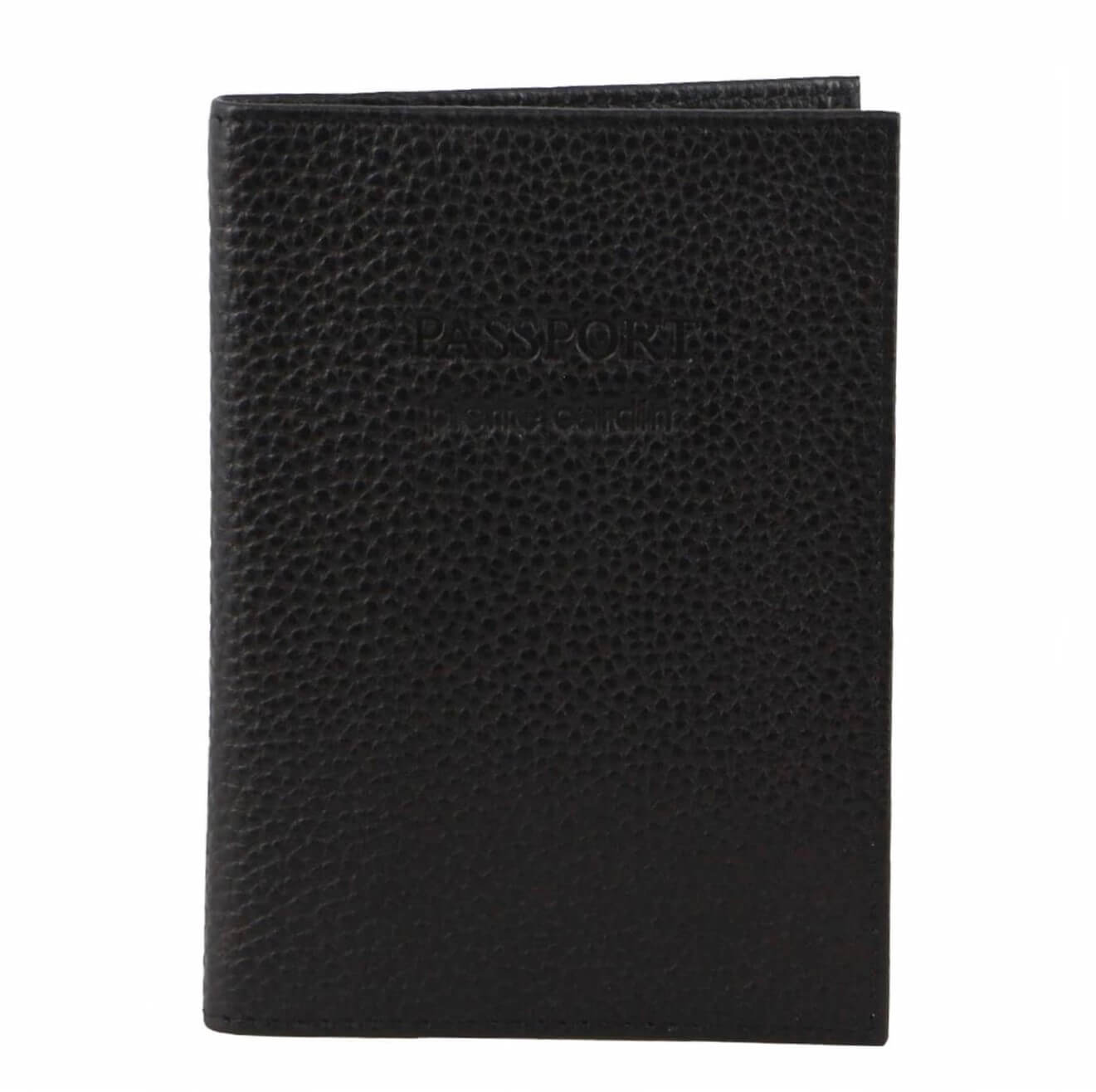 Pierre Cardin PC3909 Leather Passport Wallet Cover/Black