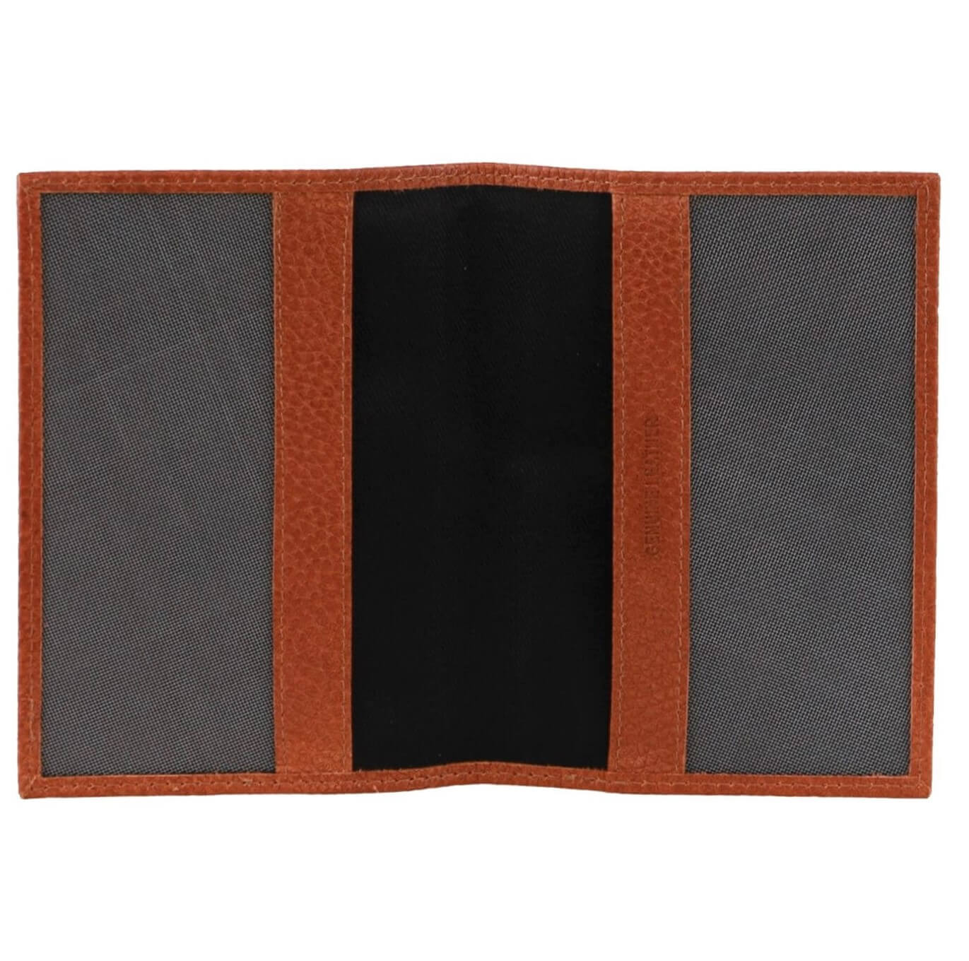 Pierre Cardin PC3909 Leather Passport Wallet Cover/Cognac