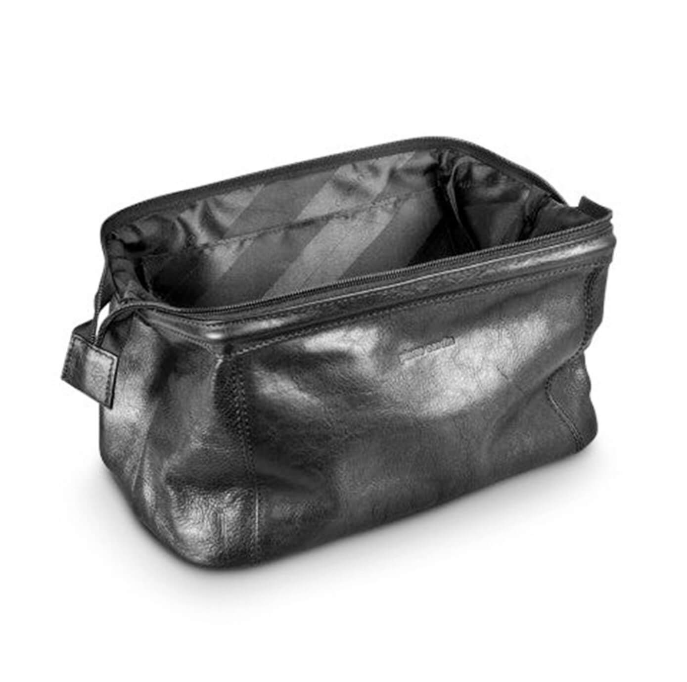 Pierre Cardin Leather Travel and Toiletry Bag Value