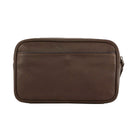 Pierre Cardin Mens Leather Organiser Bag – Brown