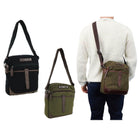 Police POL 36 Rustic Canvas Crossbody Bag/