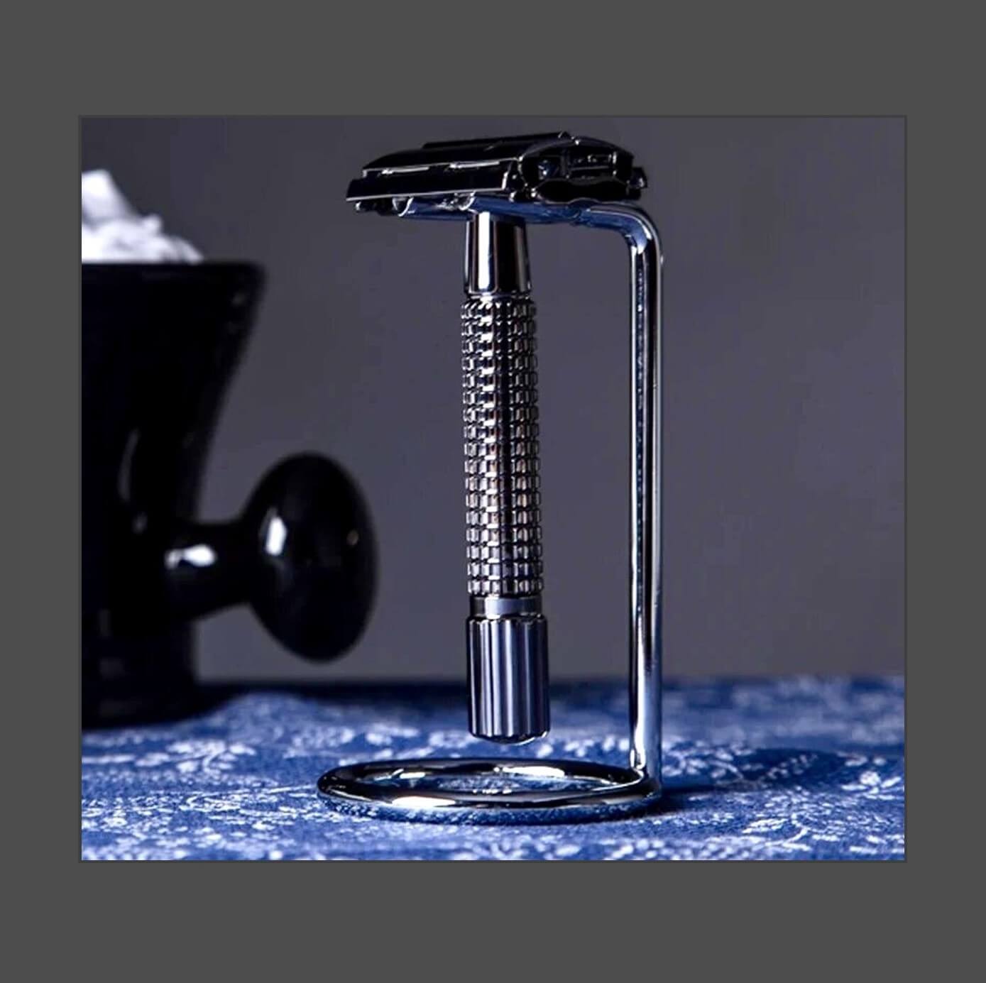 Stainless Steel Safety Razor Holder