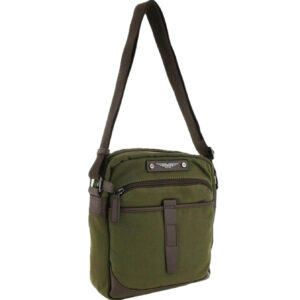 Police POL 36 Rustic Canvas Crossbody Bag - Lords Grooming Products