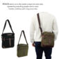 Police POL 36 Rustic Canvas Crossbody Bag - Lords Grooming Products